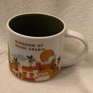 Starbucks Kingdom of Saudi Arabia Collectible Coffee Mug You Are Here Collection